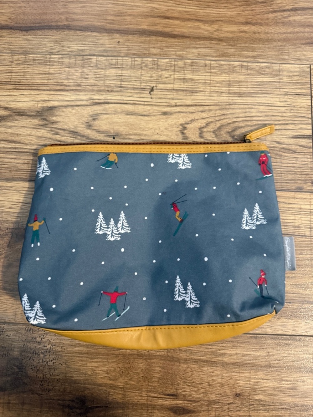 Skier makeup bag